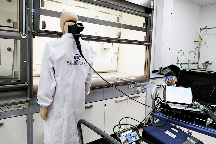 Fume hood performance test (AI)